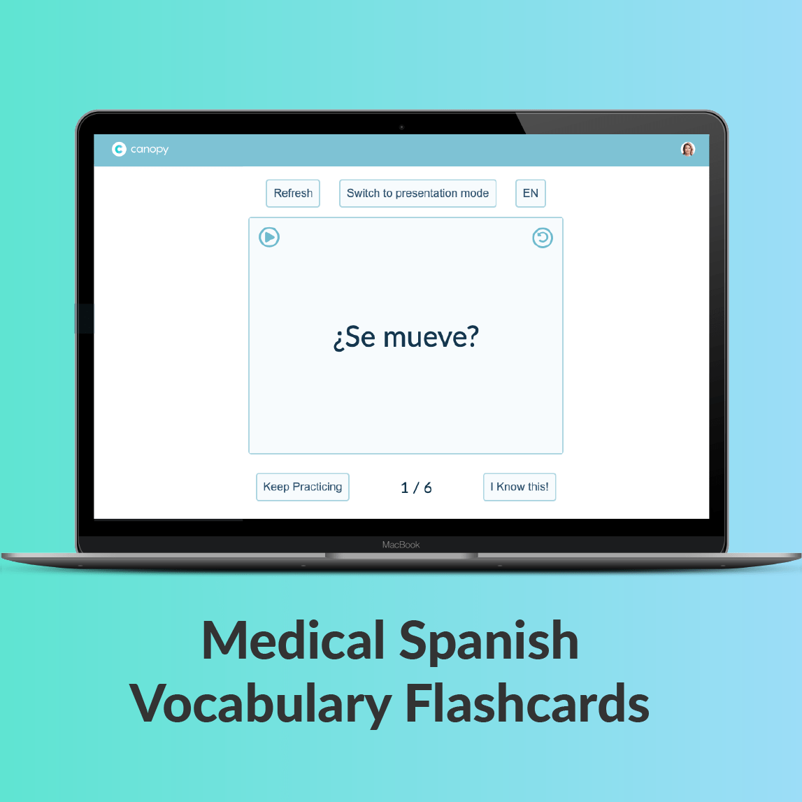 CanopyLearn Medical Spanish Course For Institutions